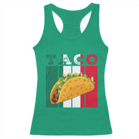 Tacos Lover Mexican Food Racerback Tank Top Funny Quote Gift - Wonder Print Shop