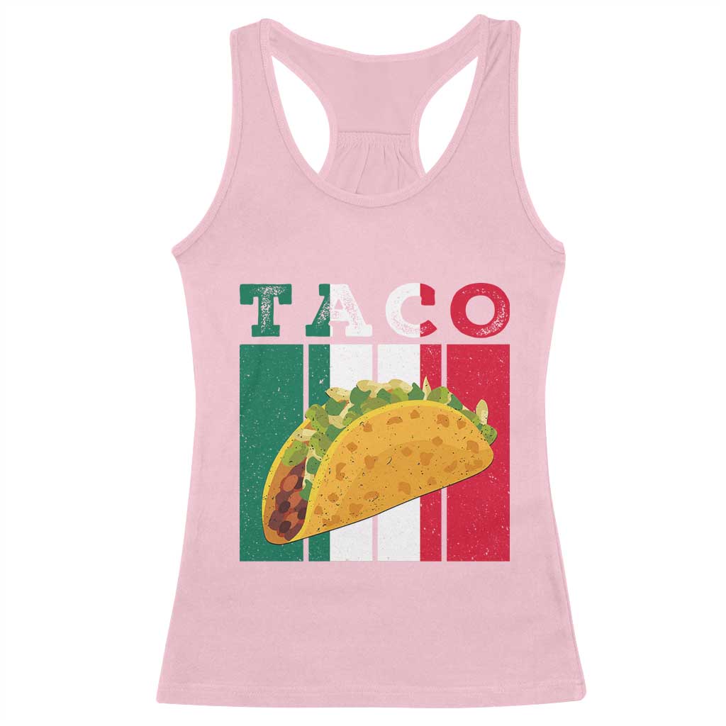 Tacos Lover Mexican Food Racerback Tank Top Funny Quote Gift - Wonder Print Shop