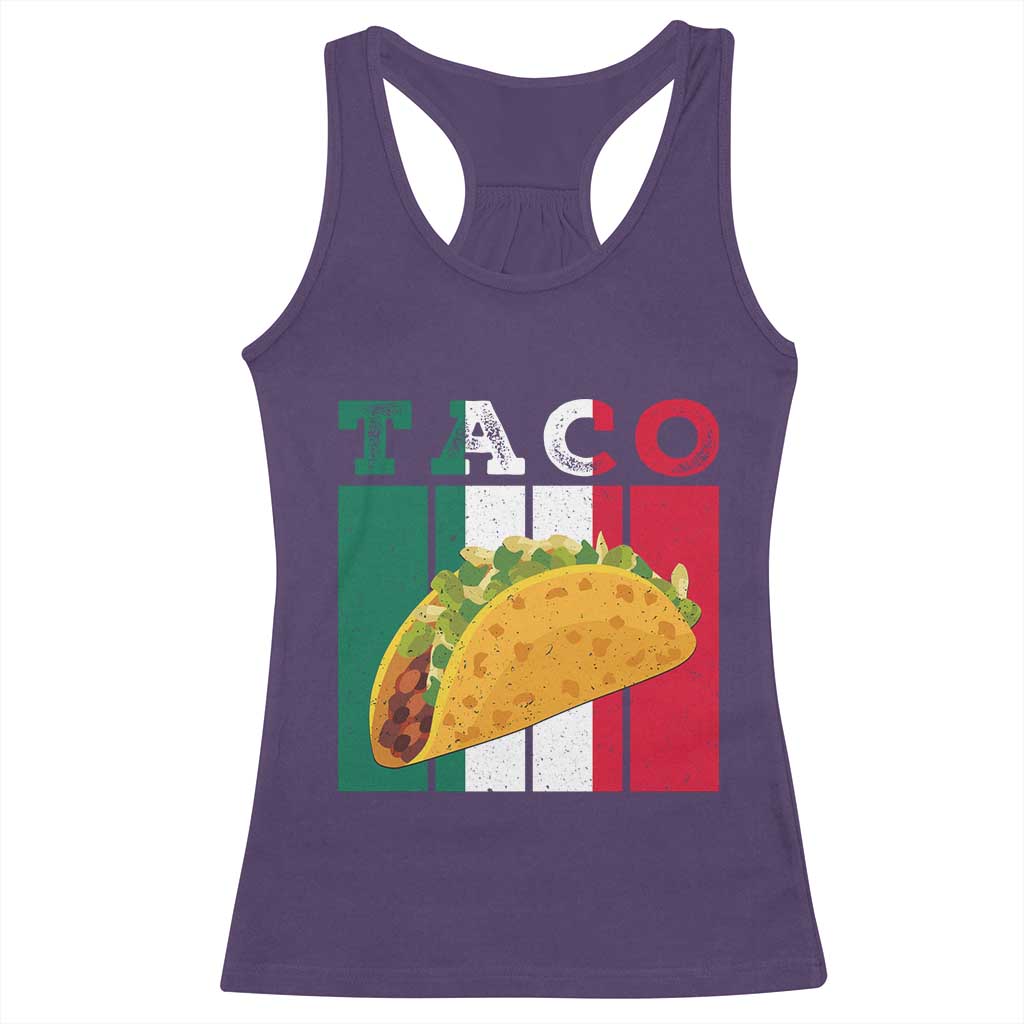 Tacos Lover Mexican Food Racerback Tank Top Funny Quote Gift - Wonder Print Shop