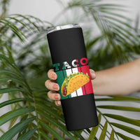 Tacos Lover Mexican Food Skinny Tumbler Funny Quote Gift