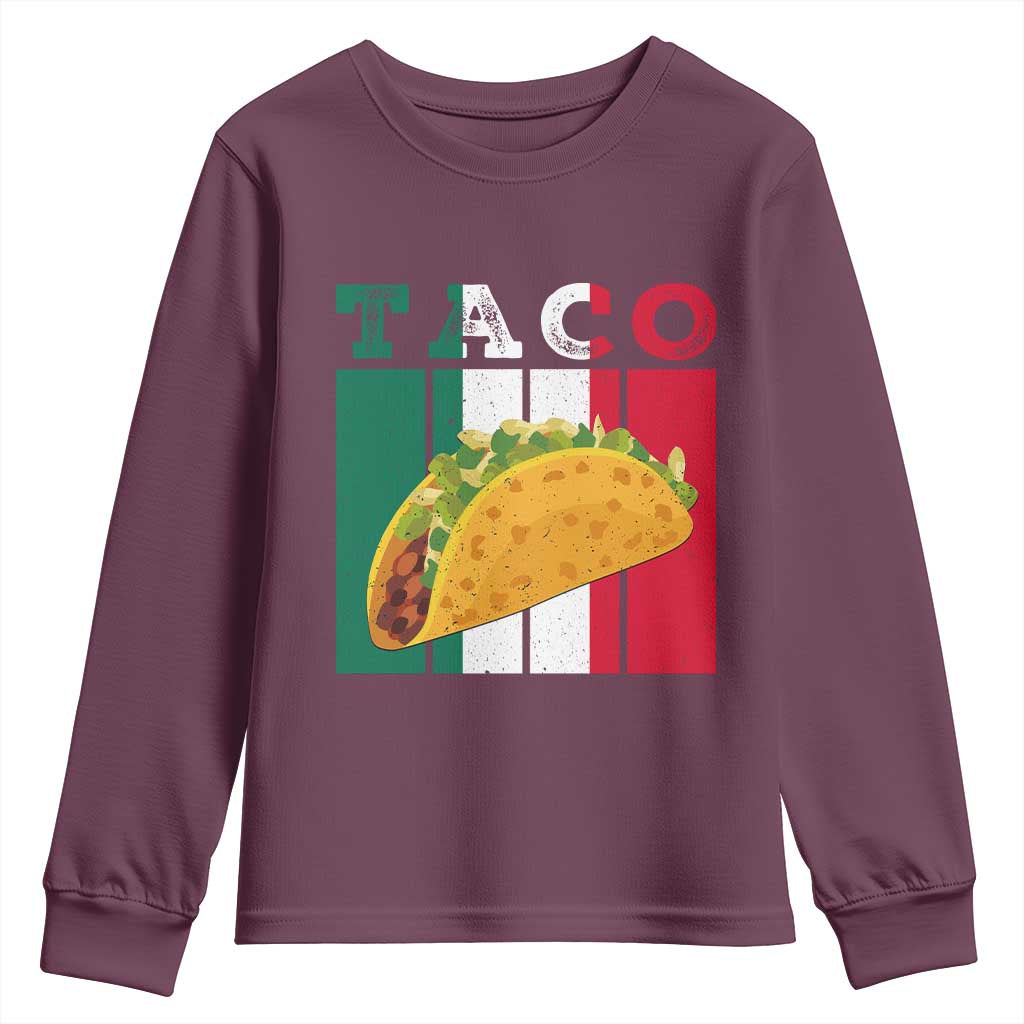 Tacos Lover Mexican Food Youth Sweatshirt Funny Quote Gift - Wonder Print Shop