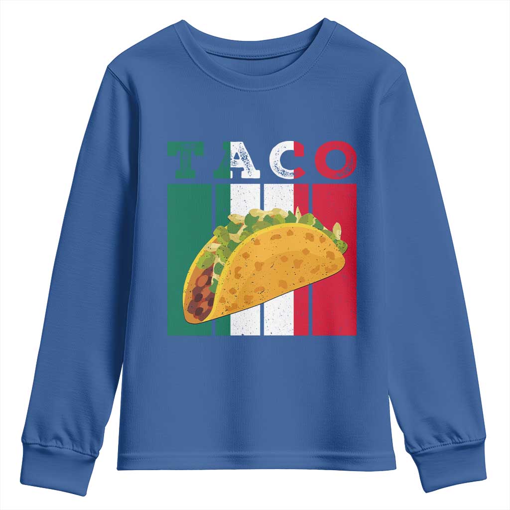 Tacos Lover Mexican Food Youth Sweatshirt Funny Quote Gift - Wonder Print Shop