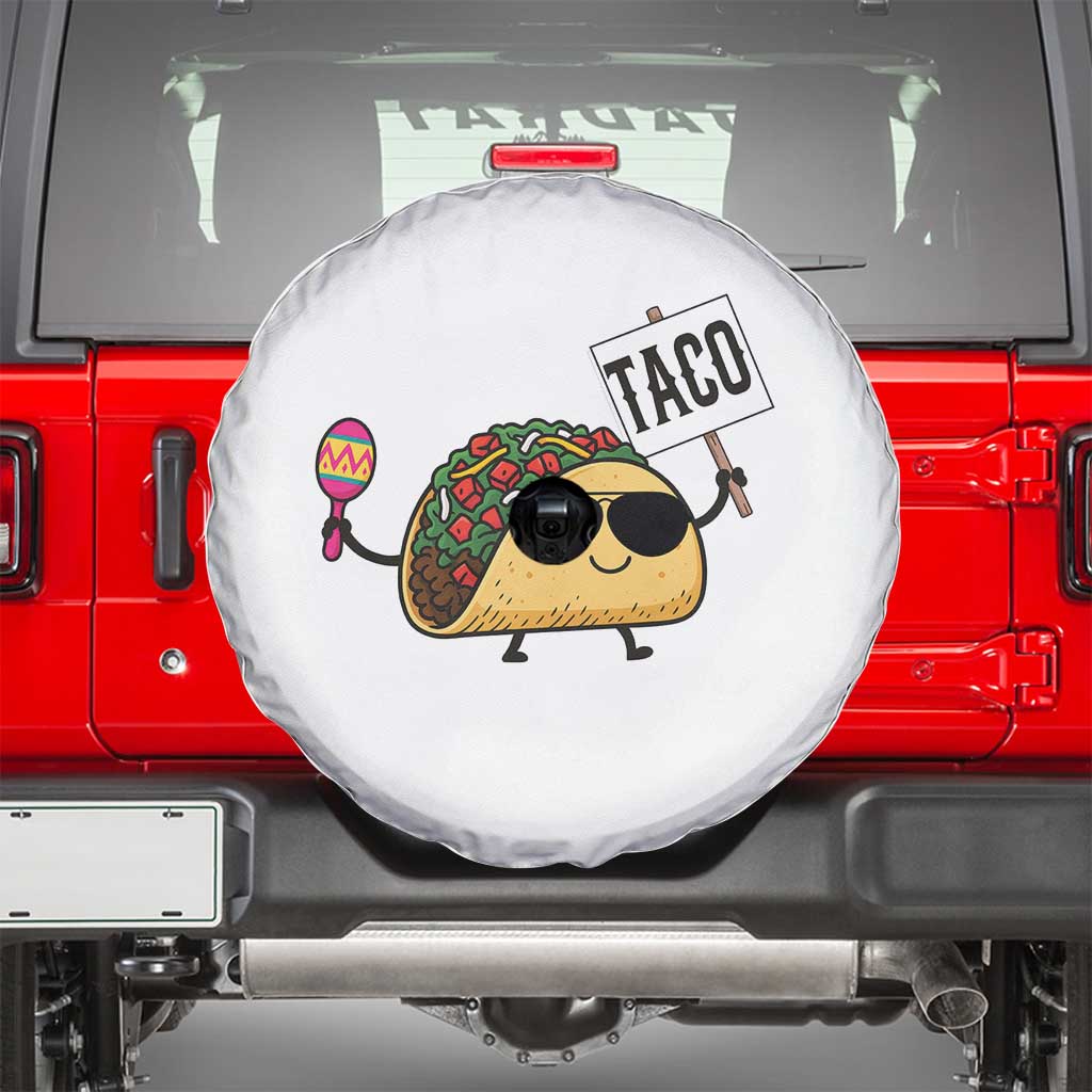 Tacos Lovers Spare Tire Cover Mexican Food Lover Gift - Wonder Print Shop
