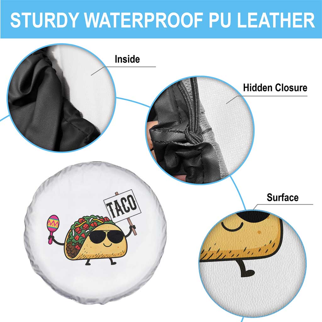Tacos Lovers Spare Tire Cover Mexican Food Lover Gift - Wonder Print Shop