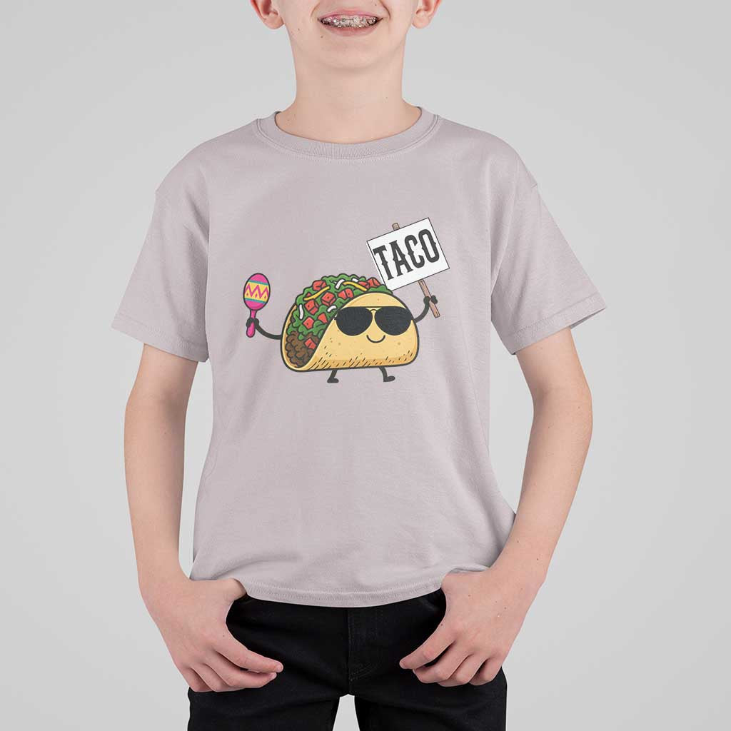 Tacos Lovers T Shirt For Kid Mexican Food Lover Gift - Wonder Print Shop