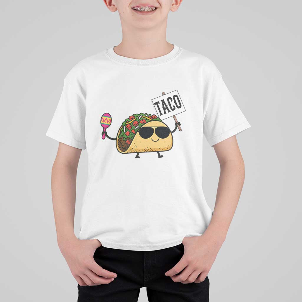 Tacos Lovers T Shirt For Kid Mexican Food Lover Gift - Wonder Print Shop