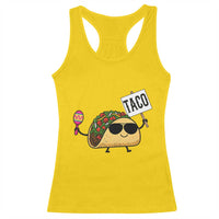 Tacos Lovers Racerback Tank Top Mexican Food Lover Gift - Wonder Print Shop