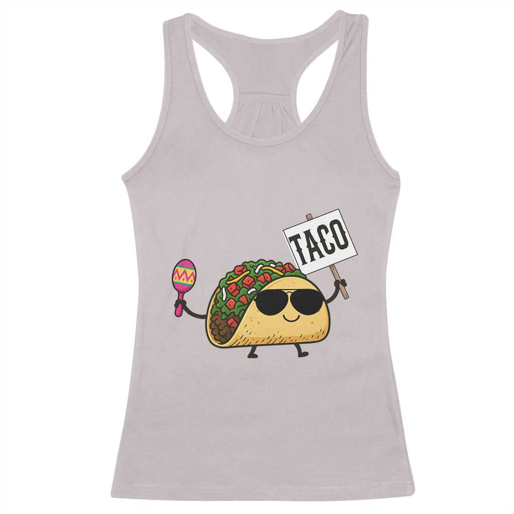 Tacos Lovers Racerback Tank Top Mexican Food Lover Gift - Wonder Print Shop
