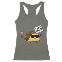 Tacos Lovers Racerback Tank Top Mexican Food Lover Gift - Wonder Print Shop