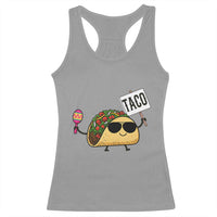 Tacos Lovers Racerback Tank Top Mexican Food Lover Gift - Wonder Print Shop
