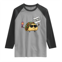 Tacos Lovers Raglan Shirt Mexican Food Lover Gift - Wonder Print Shop