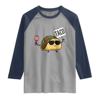 Tacos Lovers Raglan Shirt Mexican Food Lover Gift - Wonder Print Shop