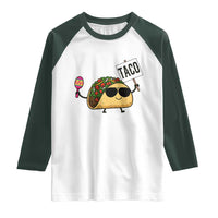 Tacos Lovers Raglan Shirt Mexican Food Lover Gift - Wonder Print Shop