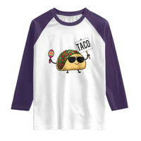 Tacos Lovers Raglan Shirt Mexican Food Lover Gift - Wonder Print Shop