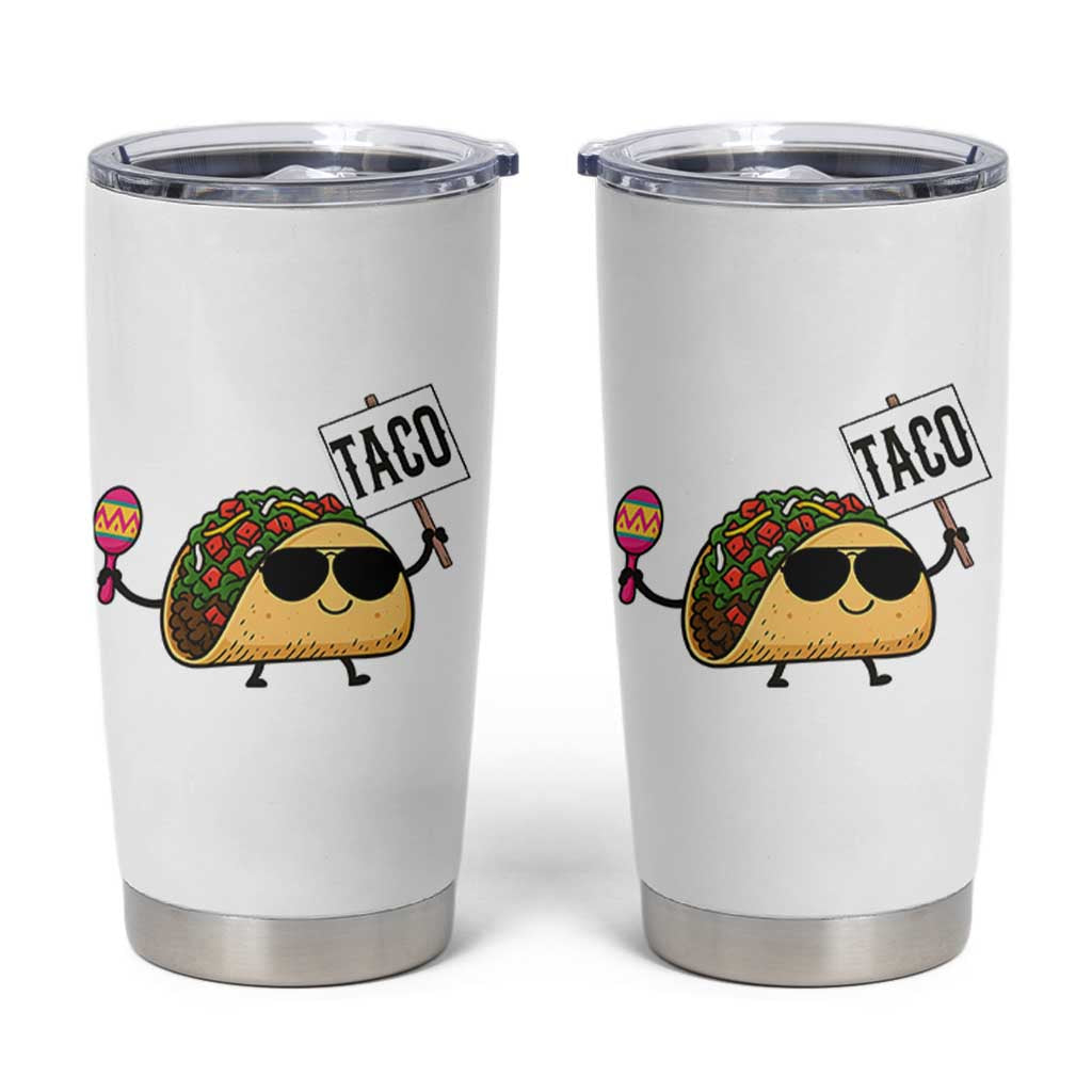Tacos Lovers Tumbler Cup Mexican Food Lover Gift