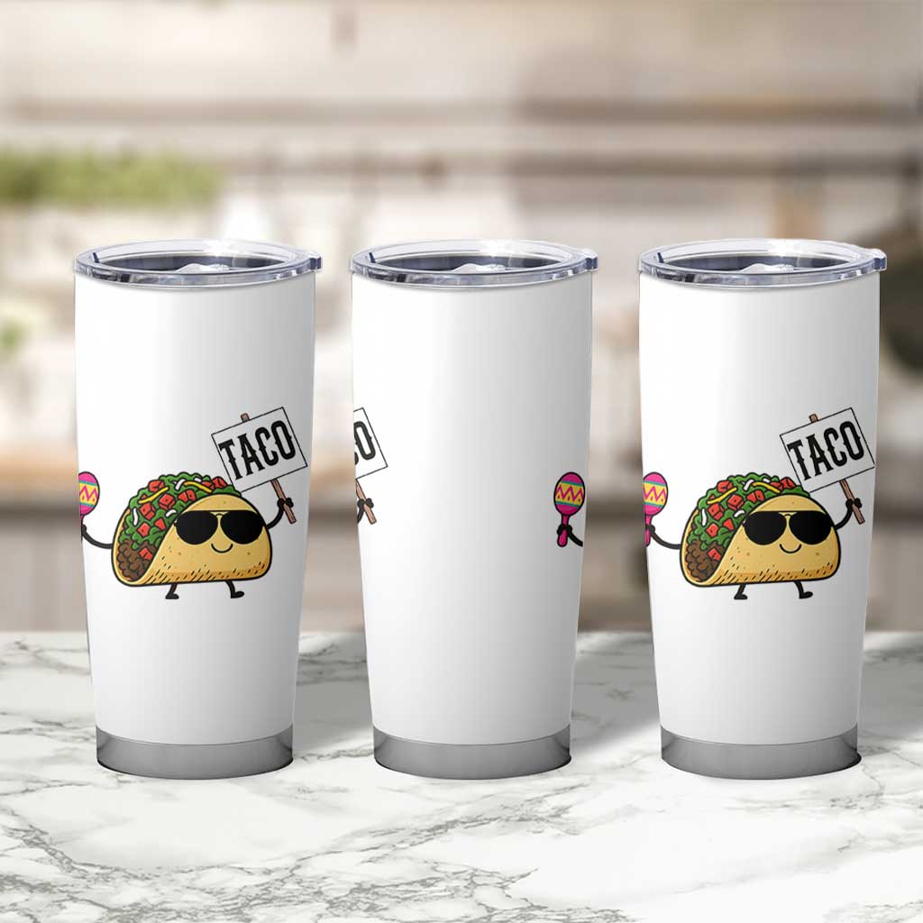 Tacos Lovers Tumbler Cup Mexican Food Lover Gift