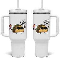 Tacos Lovers Tumbler With Handle Mexican Food Lover Gift