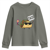 Tacos Lovers Youth Sweatshirt Mexican Food Lover Gift - Wonder Print Shop