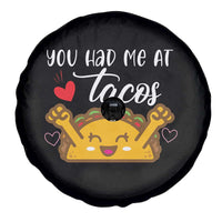 Funny Taco Lover Spare Tire Cover You Had Me At Tacos - Wonder Print Shop