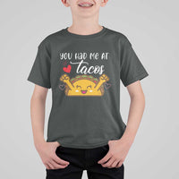 Funny Taco Lover T Shirt For Kid You Had Me At Tacos - Wonder Print Shop