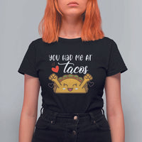 Funny Taco Lover T Shirt For Women You Had Me At Tacos - Wonder Print Shop