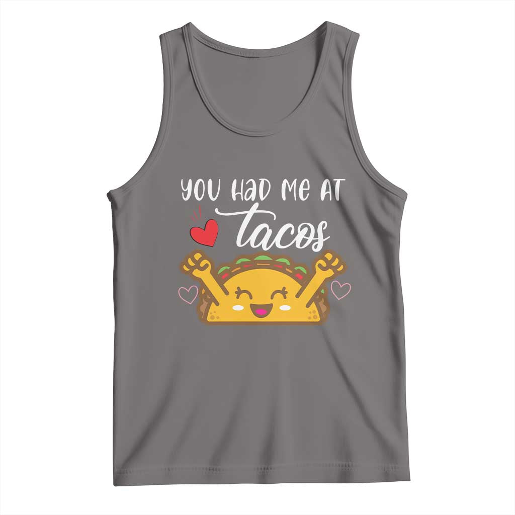 Funny Taco Lover Tank Top You Had Me At Tacos - Wonder Print Shop