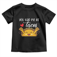 Funny Taco Lover Toddler T Shirt You Had Me At Tacos - Wonder Print Shop