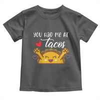 Funny Taco Lover Toddler T Shirt You Had Me At Tacos - Wonder Print Shop