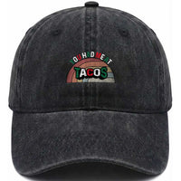 You Had Me At Tacos Washed Cotton Baseball Cap Tacos Lover Gift