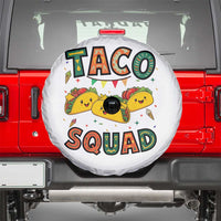 Taco Squad Spare Tire Cover Funny Mexican Food Lovers Gift - Wonder Print Shop