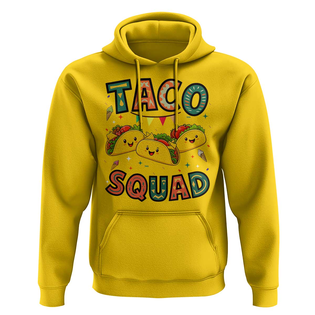 Taco Squad Hoodie Funny Mexican Food Lovers Gift - Wonder Print Shop