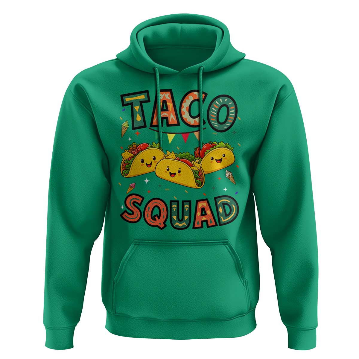 Taco Squad Hoodie Funny Mexican Food Lovers Gift - Wonder Print Shop
