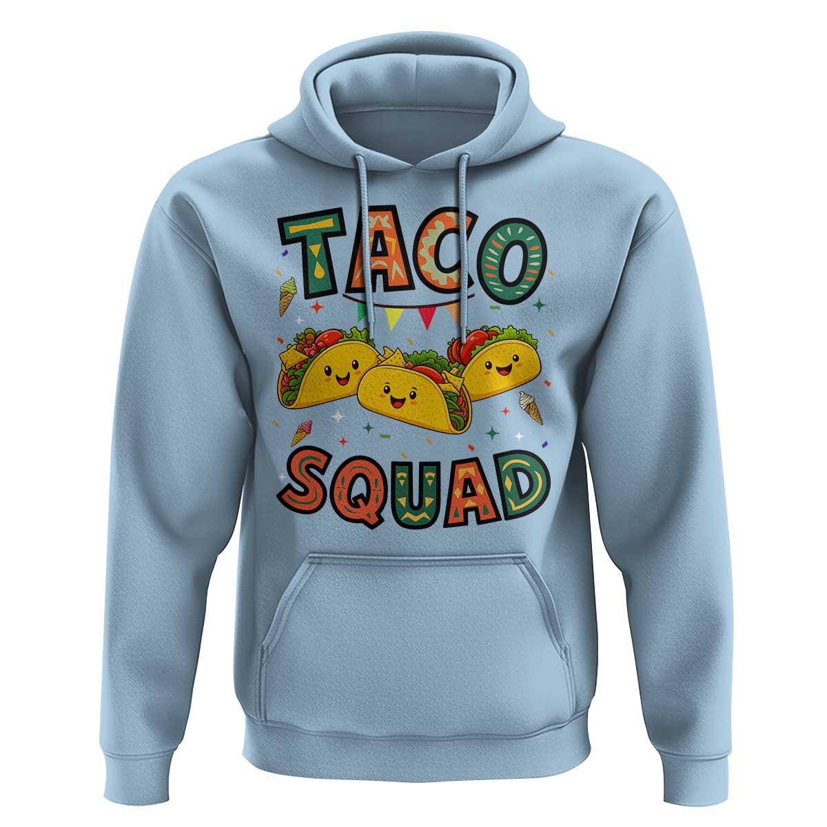 Taco Squad Hoodie Funny Mexican Food Lovers Gift - Wonder Print Shop
