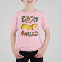 Taco Squad T Shirt For Kid Funny Mexican Food Lovers Gift - Wonder Print Shop
