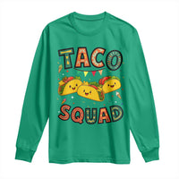 Taco Squad Long Sleeve Shirt Funny Mexican Food Lovers Gift - Wonder Print Shop