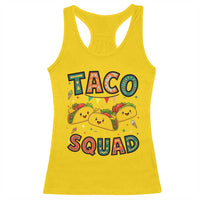 Taco Squad Racerback Tank Top Funny Mexican Food Lovers Gift - Wonder Print Shop