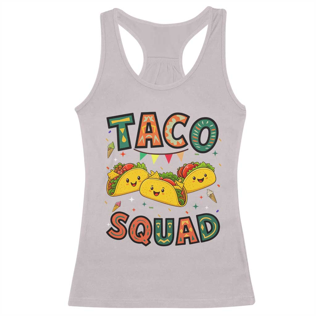 Taco Squad Racerback Tank Top Funny Mexican Food Lovers Gift - Wonder Print Shop