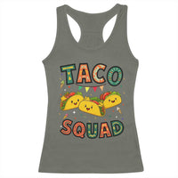 Taco Squad Racerback Tank Top Funny Mexican Food Lovers Gift - Wonder Print Shop