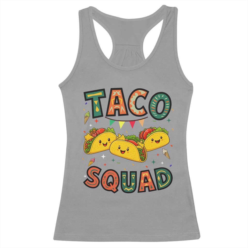 Taco Squad Racerback Tank Top Funny Mexican Food Lovers Gift - Wonder Print Shop
