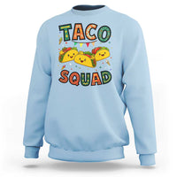 Taco Squad Sweatshirt Funny Mexican Food Lovers Gift - Wonder Print Shop
