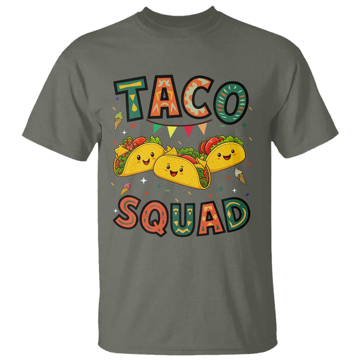 Taco Squad T Shirt Funny Mexican Food Lovers Gift - Wonder Print Shop