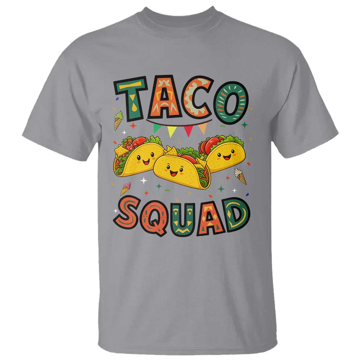 Taco Squad T Shirt Funny Mexican Food Lovers Gift - Wonder Print Shop