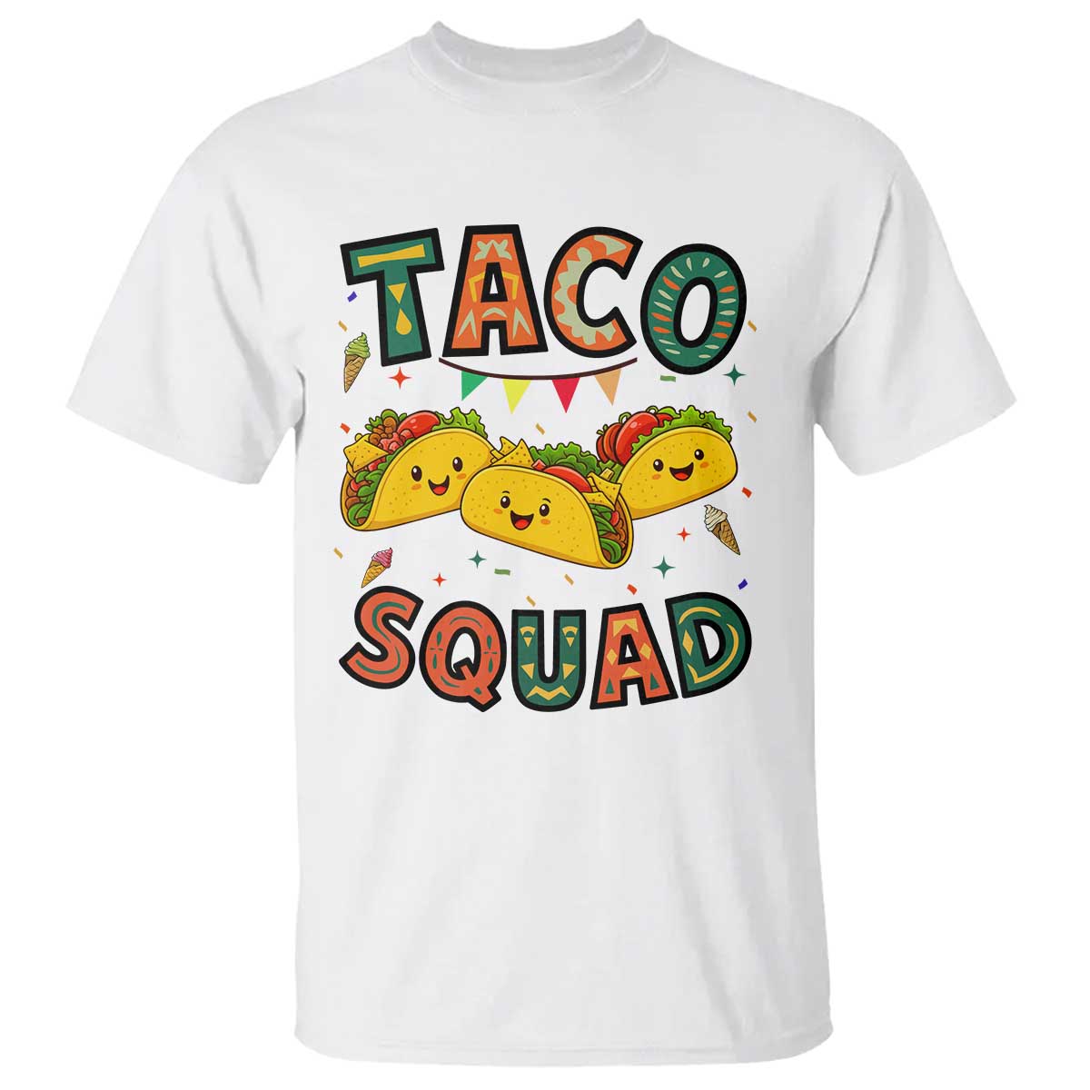 Taco Squad T Shirt Funny Mexican Food Lovers Gift - Wonder Print Shop