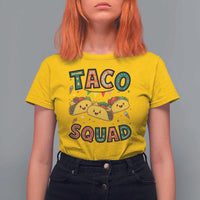 Taco Squad T Shirt For Women Funny Mexican Food Lovers Gift - Wonder Print Shop