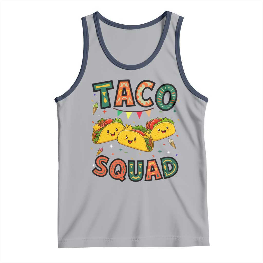 Taco Squad Tank Top Funny Mexican Food Lovers Gift - Wonder Print Shop
