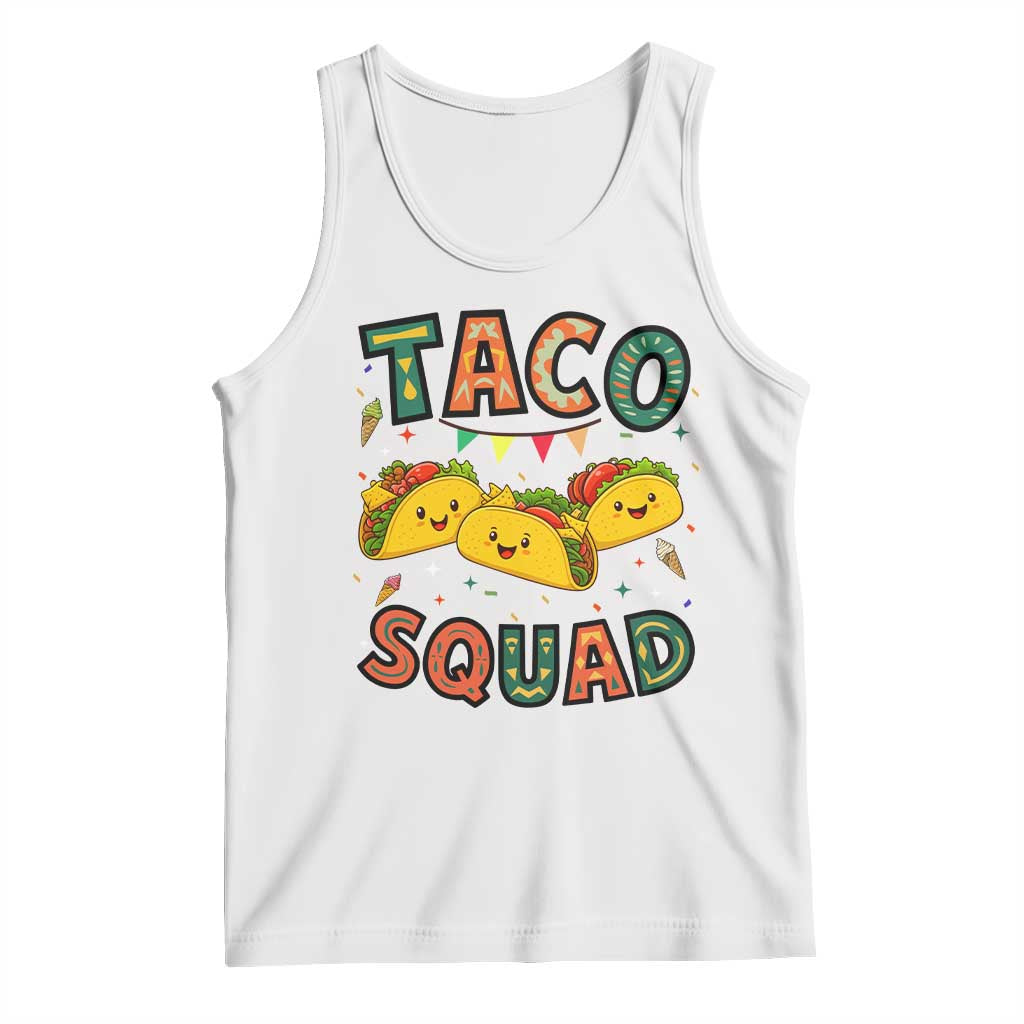 Taco Squad Tank Top Funny Mexican Food Lovers Gift - Wonder Print Shop