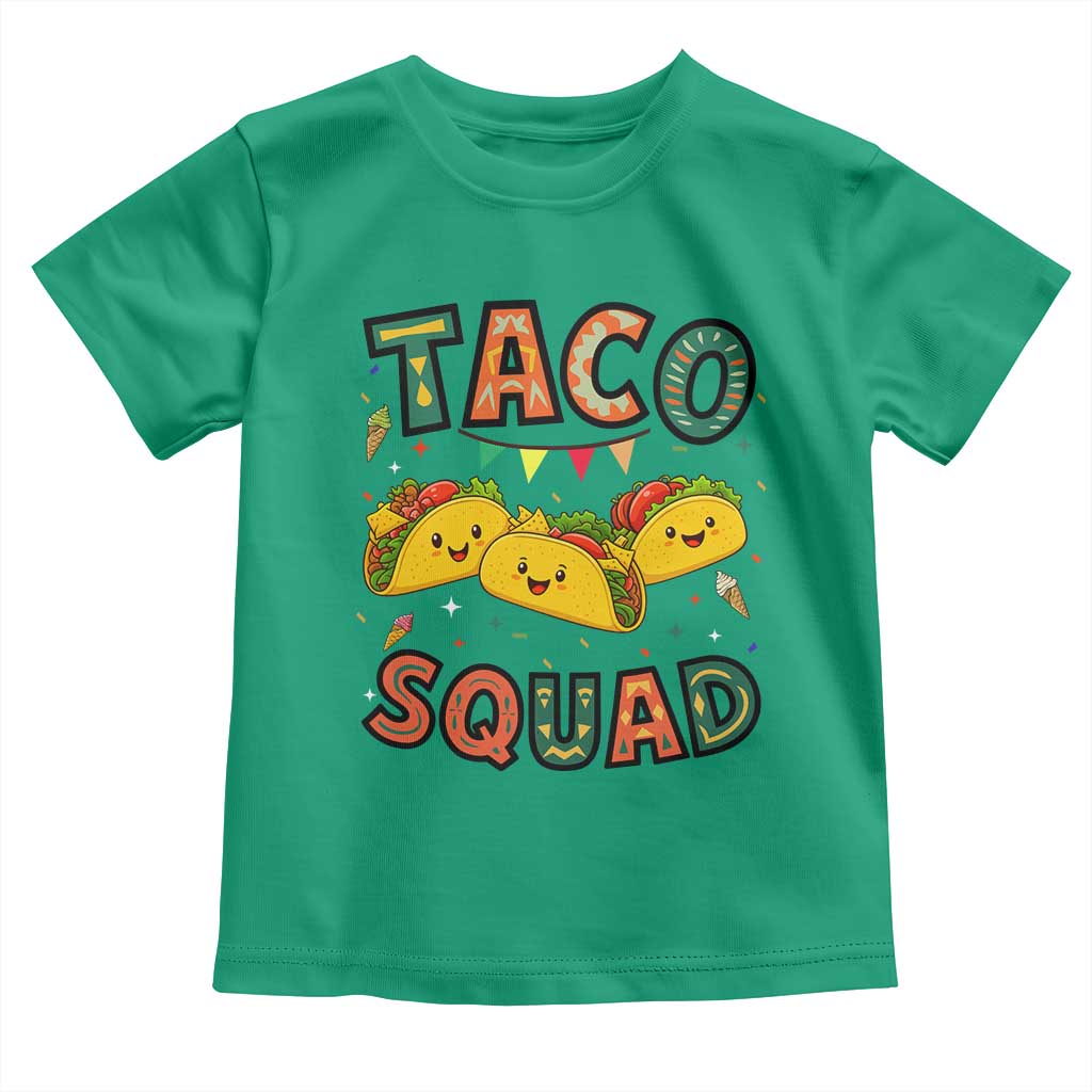 Taco Squad Toddler T Shirt Funny Mexican Food Lovers Gift - Wonder Print Shop
