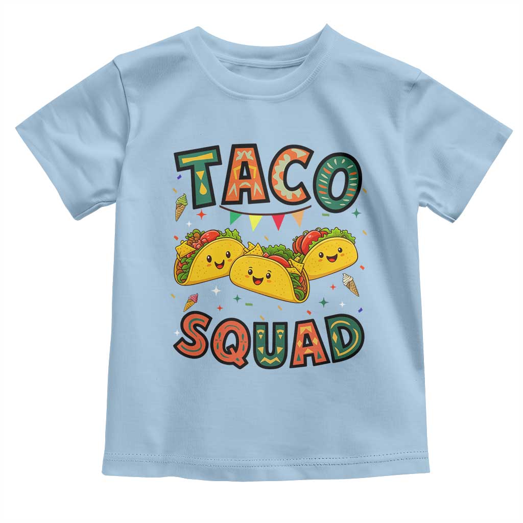 Taco Squad Toddler T Shirt Funny Mexican Food Lovers Gift - Wonder Print Shop