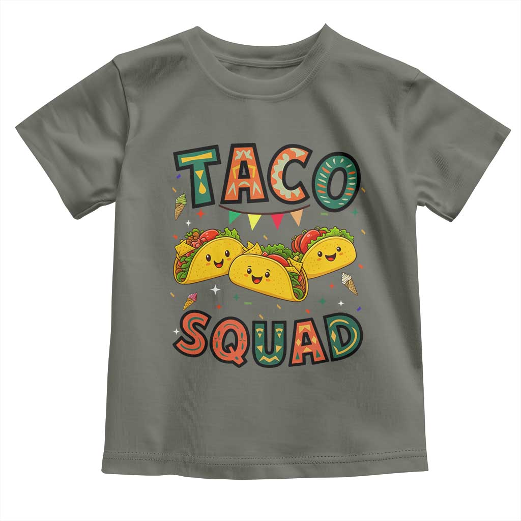 Taco Squad Toddler T Shirt Funny Mexican Food Lovers Gift - Wonder Print Shop