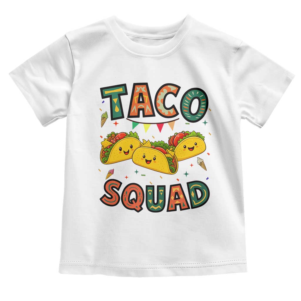 Taco Squad Toddler T Shirt Funny Mexican Food Lovers Gift - Wonder Print Shop